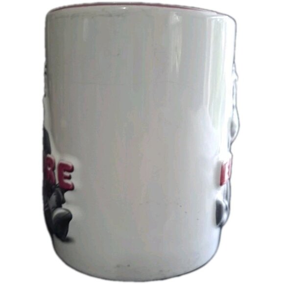 Walt Disney World Winnie The Pooh Large Eeyore Purple White 3D  Mug Embossed - Picture 5 of 8